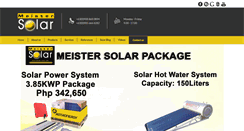 Desktop Screenshot of meister-solar.com